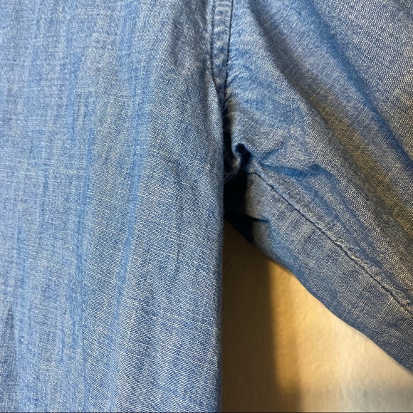 MARC BY MARC JACOBS faded blue chambray oversized Icon shirt M - Picture 8 of 13